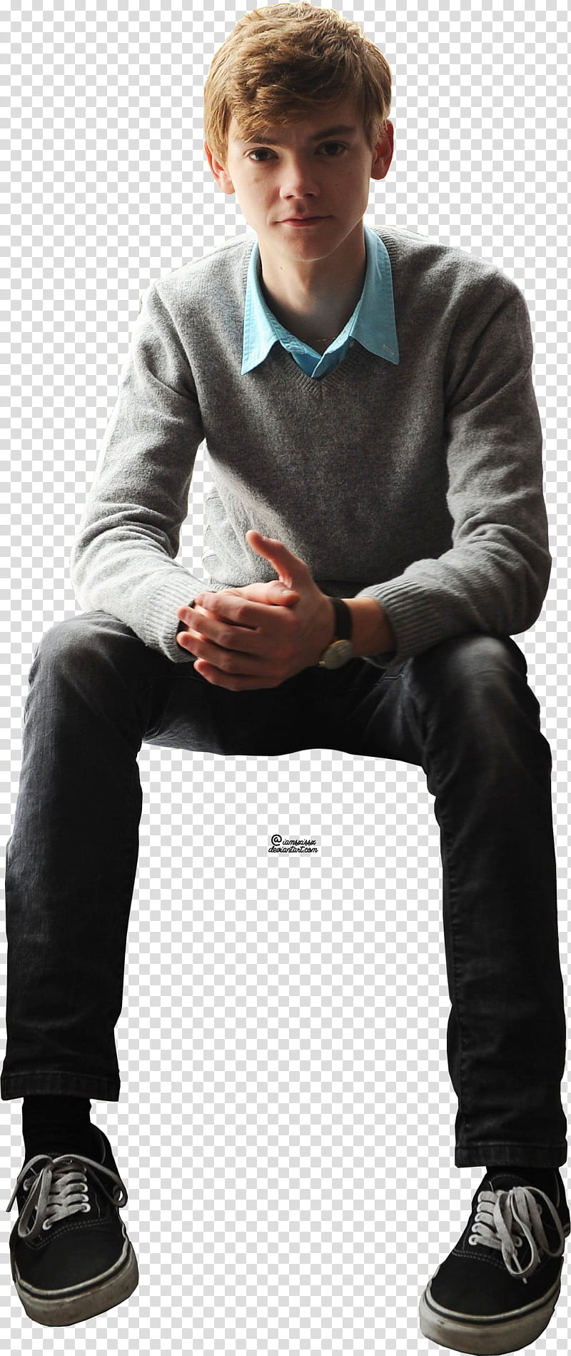 Thomas Sangster  transparent background PNG clipart