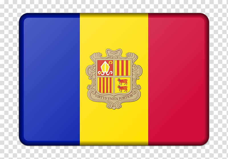 Flag, Andorra, Flag Of Andorra, National Flag, Flag Of Chad, Coat Of Arms Of Andorra, Flag Of Benin, Flag Of Antigua And Barbuda transparent background PNG clipart