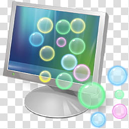 Windows Live For XP, gray flat screen monitor transparent background PNG clipart