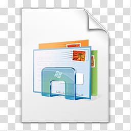 Vista RTM WOW Icon , Mail File, several mail envelopes art transparent background PNG clipart