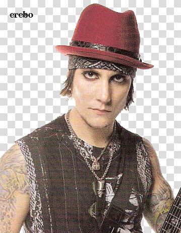 Synyster Gates transparent background PNG clipart