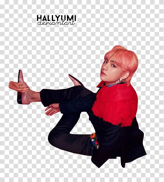 BTS Love Yourself Answer S Ver, person lying on floor transparent background PNG clipart