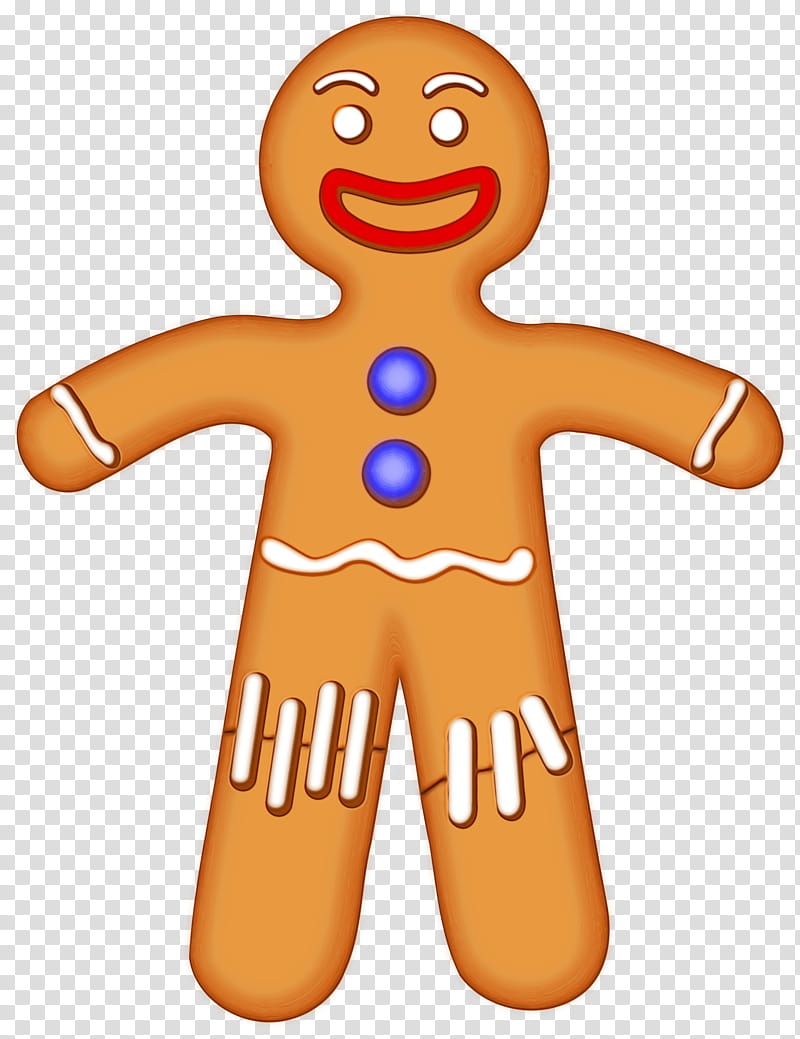 Christmas Gingerbread Man, Biscuits, Frosting Icing, Food, Tshirt, Christmas Day, Cartoon, Finger transparent background PNG clipart