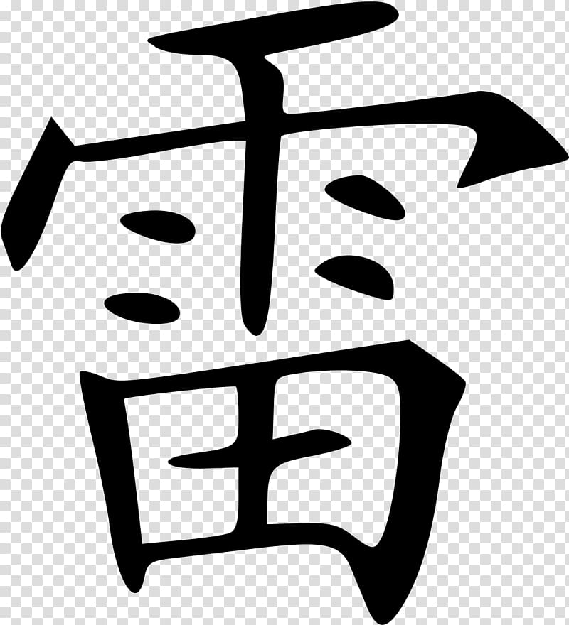 japanese symbol for thunder