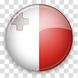 Europe Win, Malta, white and red plastic container transparent background PNG clipart