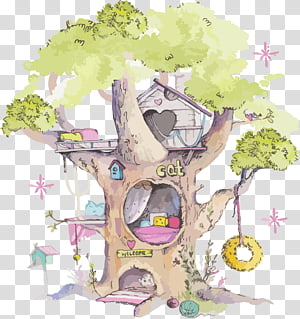 Watercolor Floral, Drawing, Watercolor Painting, Fairy, Floral Design, Cat, Phonograph Record, House transparent background PNG clipart thumbnail