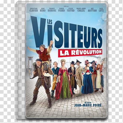 Movie Icon Mega , Les Visiteurs, La Révolution, LEs Visiteurs La Revolution DVD case transparent background PNG clipart