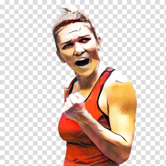 June, Simona Halep, Tennis, Madrid Open, French Open, Womens Tennis Association, Sports, Boxing Glove transparent background PNG clipart
