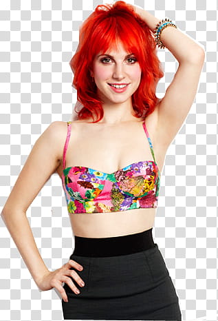 Hayley Williams   transparent background PNG clipart