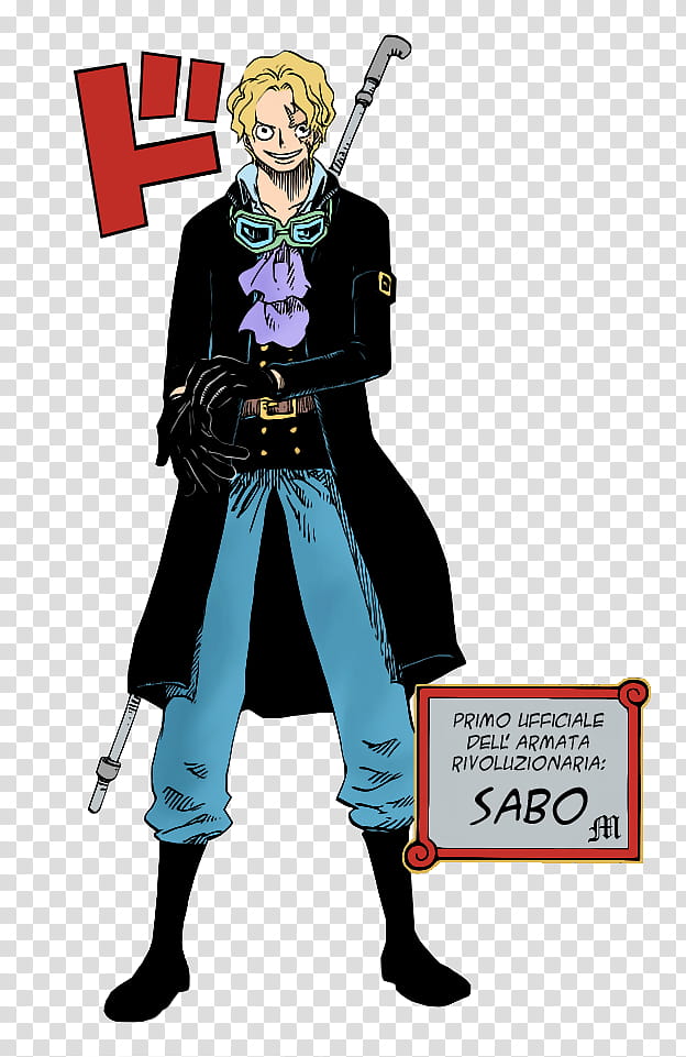 Sabo the Revolutionary transparent background PNG clipart