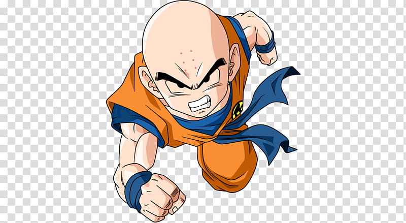 Krillin DBZ transparent background PNG clipart