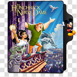 The Hunchback of Notre Dame Folder Icon transparent background PNG clipart