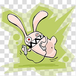 Rayman Raving Rabbids Icon, Rayman RR wiii transparent background PNG clipart
