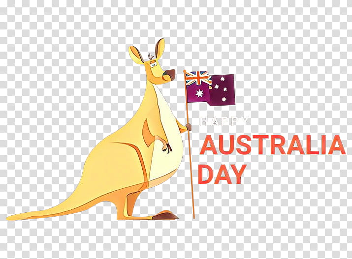 Australia Day, Cartoon, Kangaroo, Drawing, Macropods, Christmas , Logo, Macropodidae transparent background PNG clipart