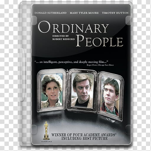 Movie Icon Mega , Ordinary People, Ordinary People DVD case transparent background PNG clipart
