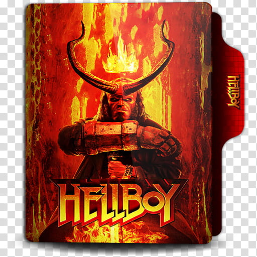 HellBoy  Folder Icon, HB  transparent background PNG clipart