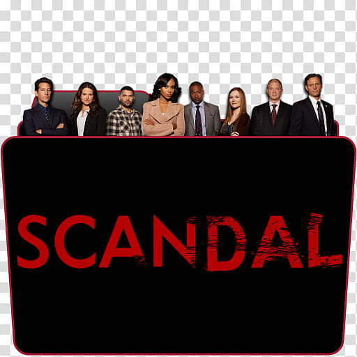 The Big TV series icon collection, Scandal transparent background PNG clipart