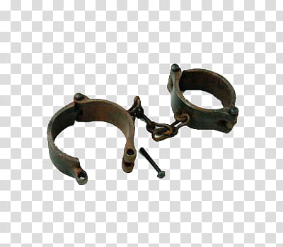 , blue handcuffs transparent background PNG clipart