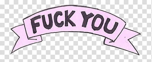 collage, Fuck You banner transparent background PNG clipart