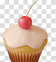 Sweet Kawaii s, cupcake with cream and cherry transparent background PNG clipart Sweet Kawaii s, cupcake with cream and cherry transparent background PNG clipart