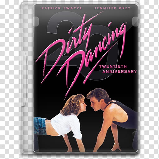 Movie Icon , Dirty Dancing, Dirty Dancing Twentieth Anniversary DVD case transparent background PNG clipart