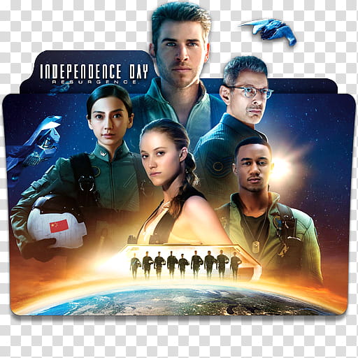 Independence Day Resurgence  Folder Icon , Independence Day Resurgence v transparent background PNG clipart