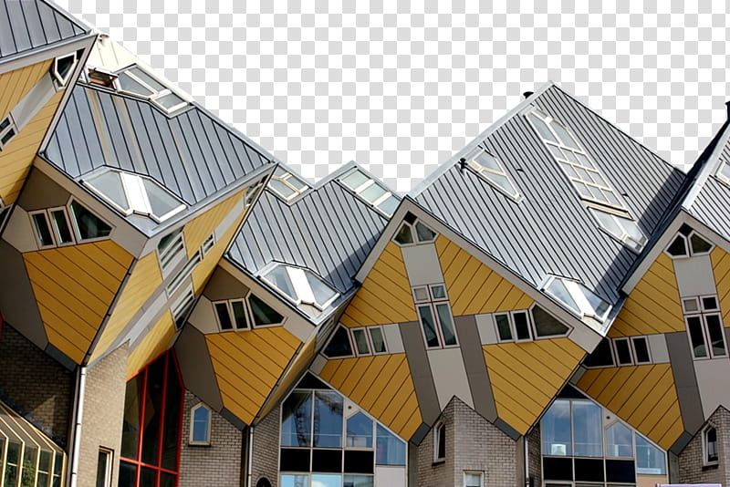 Building s, yellow, gray, and white concrete house under blue sky during daytime transparent background PNG clipart