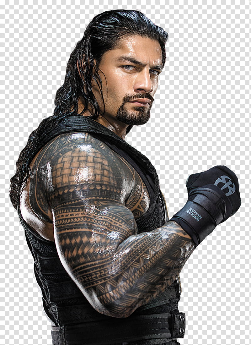 WWE Roman Reigns render  transparent background PNG clipart