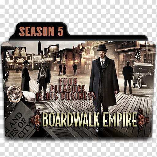 Boardwalk Empire folder icons Season , Boardwalk Empire S  transparent background PNG clipart