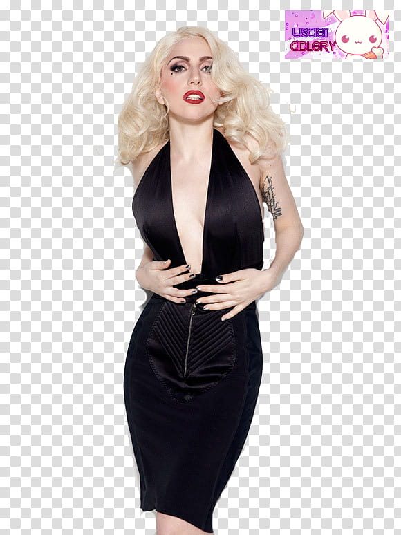 Famous People, Lady Gaga transparent background PNG clipart