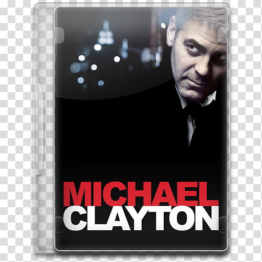 Movie Icon , Michael Clayton, Michael Clayton DVD case transparent background PNG clipart