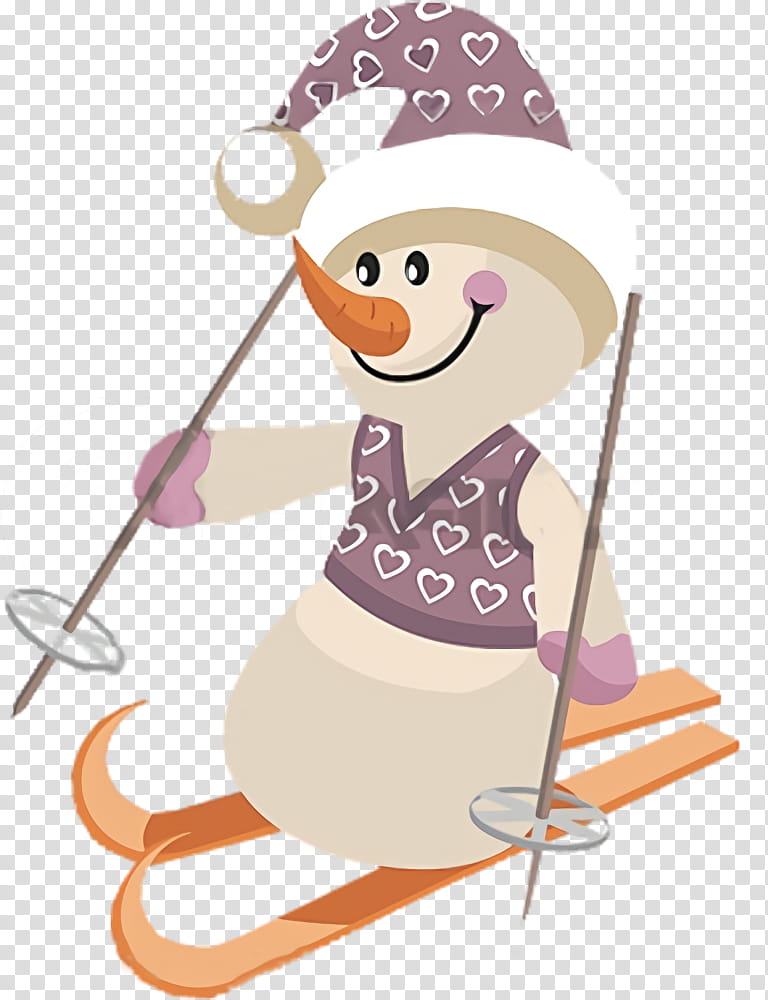 Christmas snowman snowman winter, Winter
, Skier, Cartoon, Skiing, Recreation, Winter Sport transparent background PNG clipart