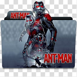 Ant Man Folder Icon Pack  , Antman  x transparent background PNG clipart