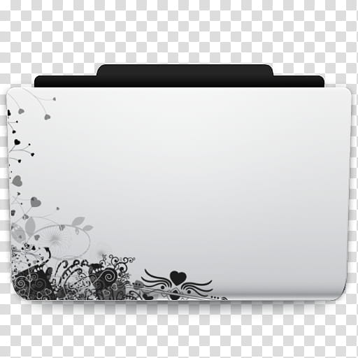 Sonetto Icons and Extras, Sonetto, white and black floral file illustration transparent background PNG clipart