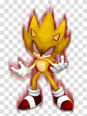 Quick Drawing Of Fleetway Sonic - Fleetway Sonic Fan Art Transparent PNG -  679x637 - Free Download on NicePNG