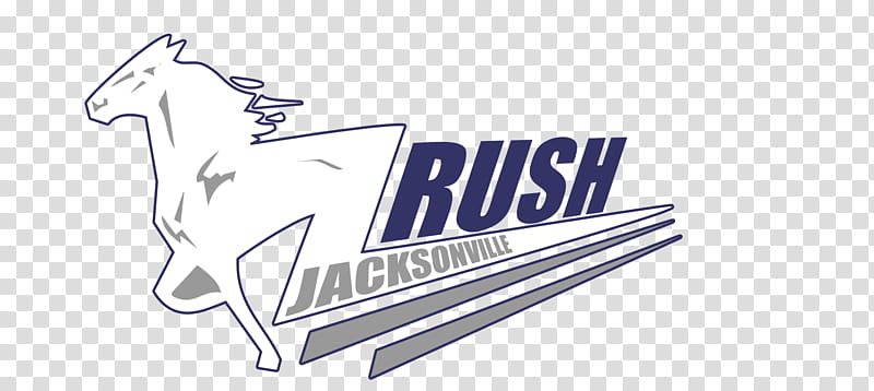 Jacksonville RUSH Logo  transparent background PNG clipart