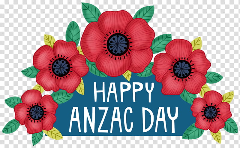 Anzac Day Flower, Australian And New Zealand Army Corps, Floral Design, Artificial Flower, History, Design Illustration, Cut Flowers, Liv Wan transparent background PNG clipart