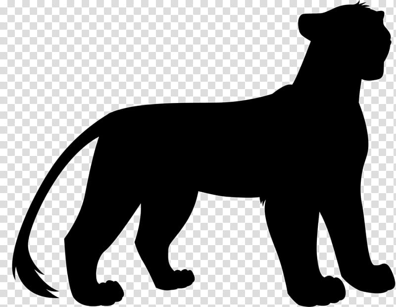 Dog And Cat, Puppy, Breed, Snout, Silhouette, Puma, Groupm, Black M transparent background PNG clipart