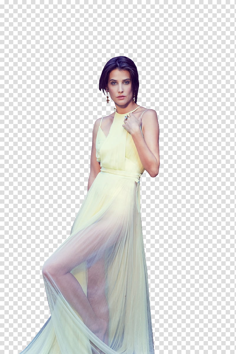 Cobie Smulders,  transparent background PNG clipart