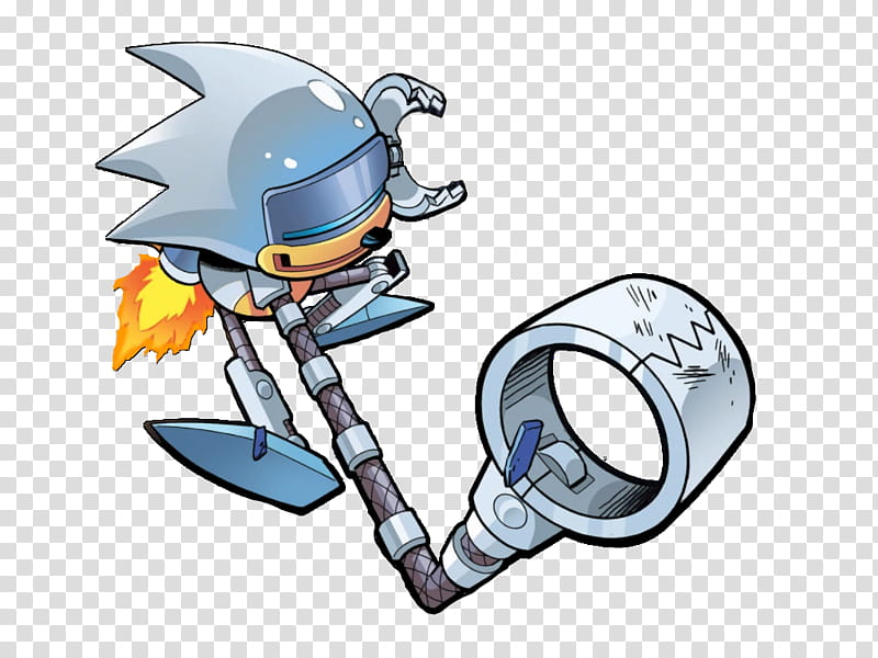Robo Sonic Silver Sonic Prototype, Sonic character illustration transparent background PNG clipart