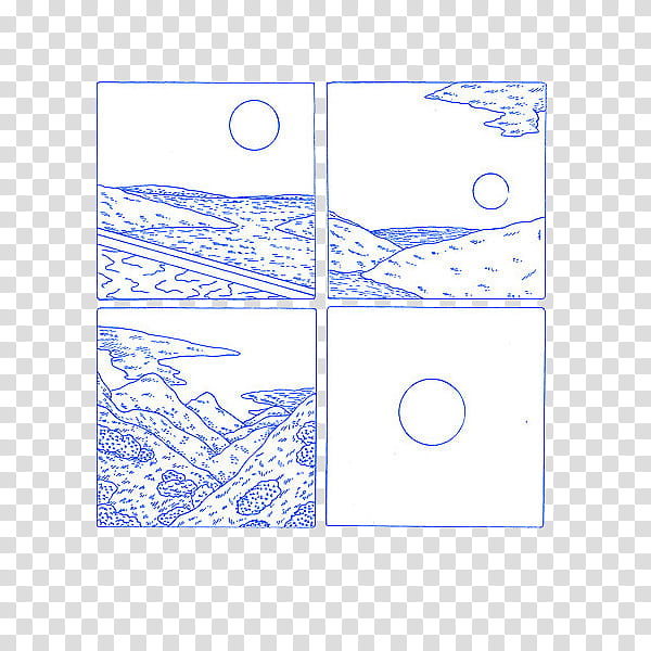, blue-and-white mountain -panel sketch transparent background PNG clipart