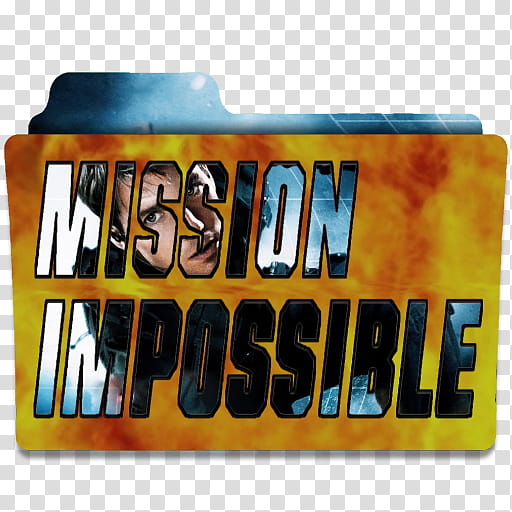 Mission Impossible Folder Icons, mission impossible series v transparent background PNG clipart