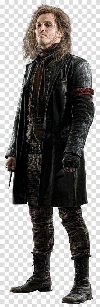 Potter , man in black coat transparent background PNG clipart