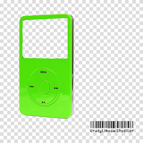 green MP player transparent background PNG clipart