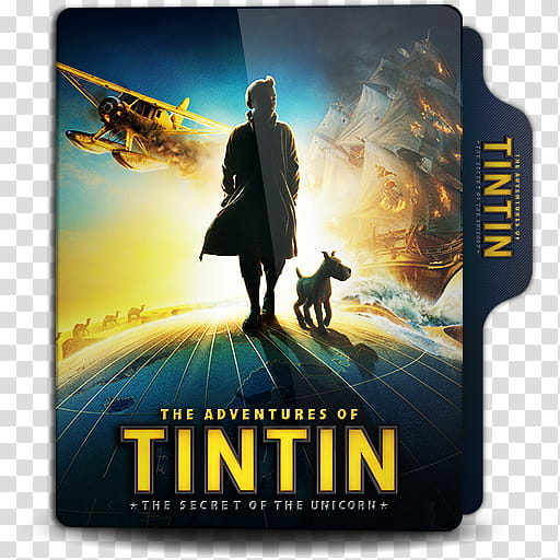 Animation Movies  folder icon , The Adventures of Tintin. () transparent background PNG clipart
