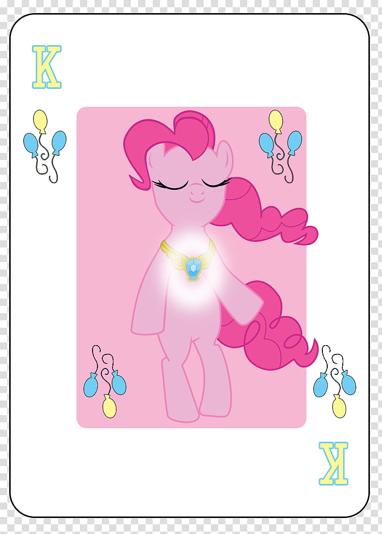 MLP FiM Playing Card Deck, King My Little Pony playing card transparent background PNG clipart