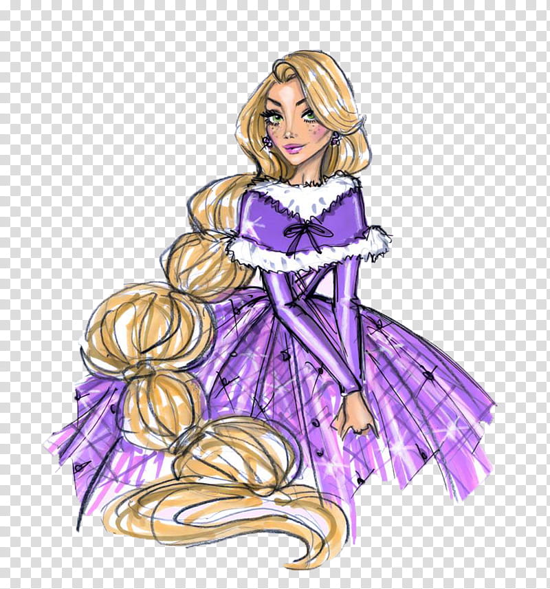 Dolls x Hayden Williams, Disney Rapunzel art transparent background PNG clipart