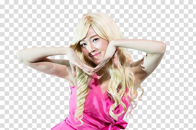 Jessica Legally Blonde musical, woman wearing pink dress transparent background PNG clipart