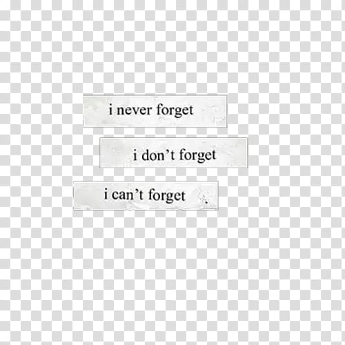 OO WATCHERS, i never forget i don't forget text transparent background PNG clipart