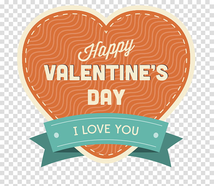 Lovely Love , orange happy valentines day i love you text transparent background PNG clipart